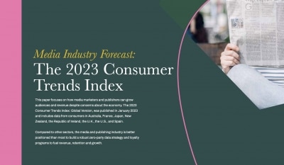 Global Media & Publishing Forecast: Consumer Trends Index 2023