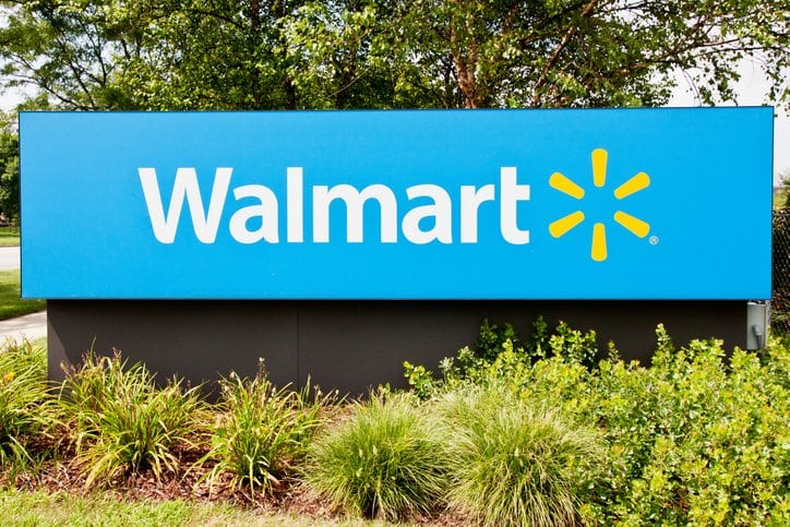 Walmart sign